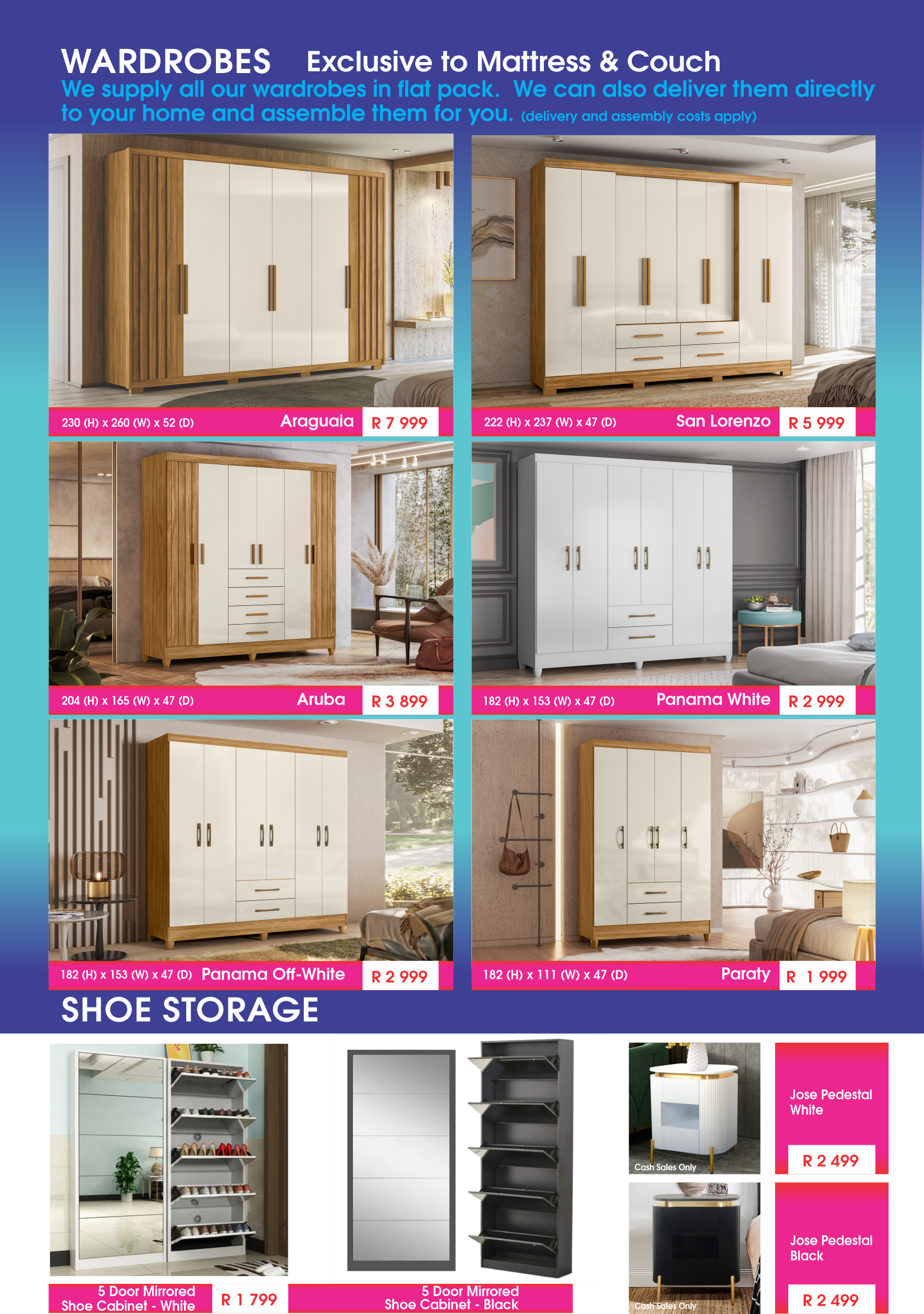 mattressandcouch.co.za - furniture -furniture store - mattress store - mattresses - BROCHURE