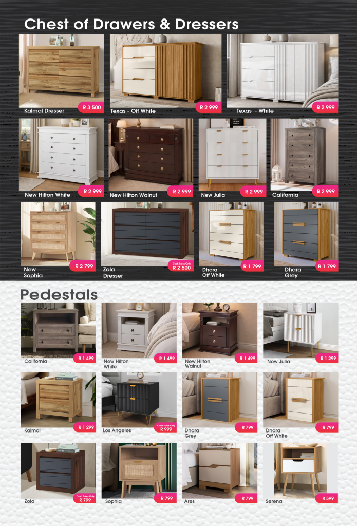 mattressandcouch.co.za - furniture -furniture store - mattress store - mattresses - brochure - flyer