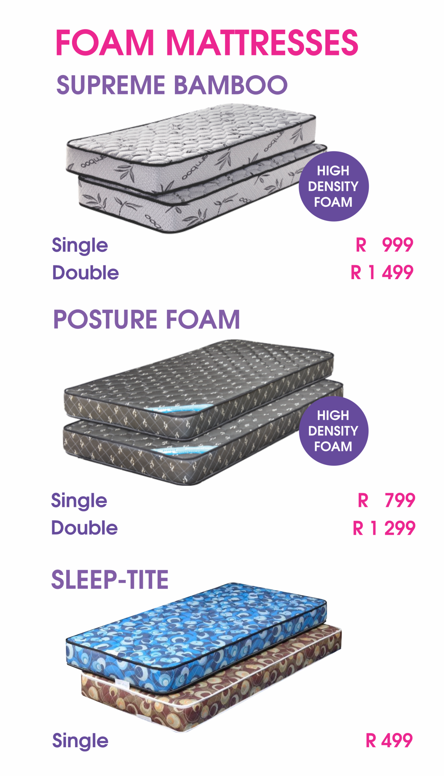 mattressandcouch.co.za - furniture -furniture store - mattress store - mattresses - base sets