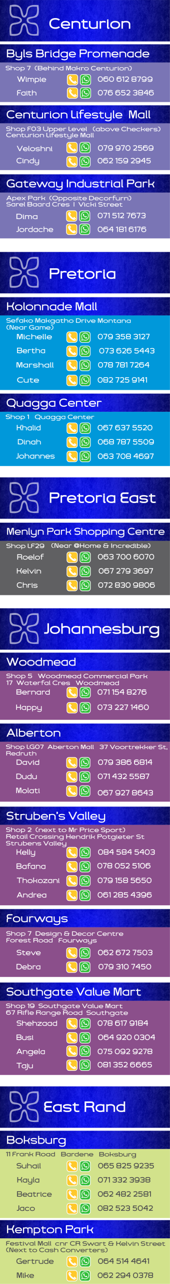 mattressandcouch.co.za - furniture -furniture store - CONTACT US