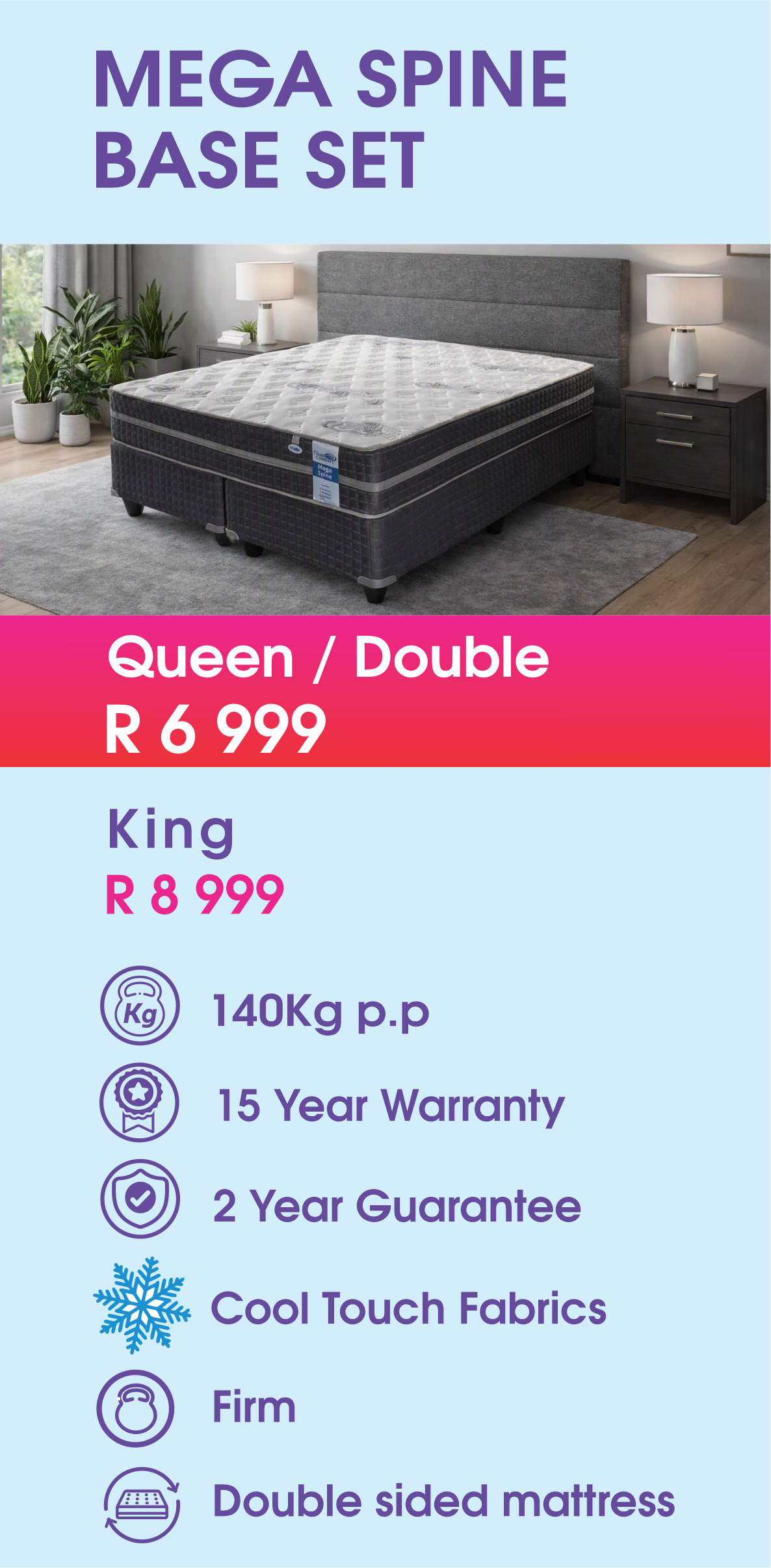 mattressandcouch.co.za - furniture -furniture store - mattress store - beds - mattresses -base sets