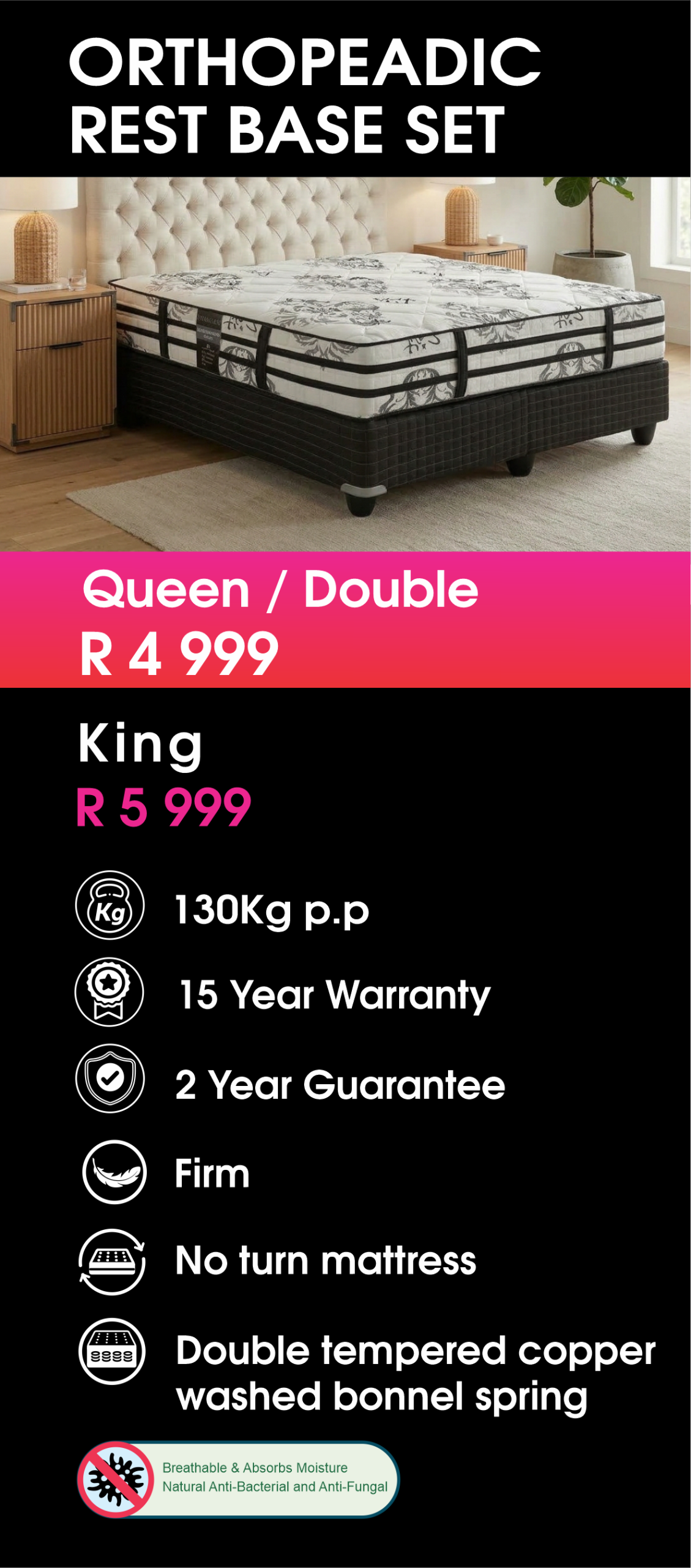 mattressandcouch.co.za - furniture -furniture store - mattress store - beds - mattresses -base sets