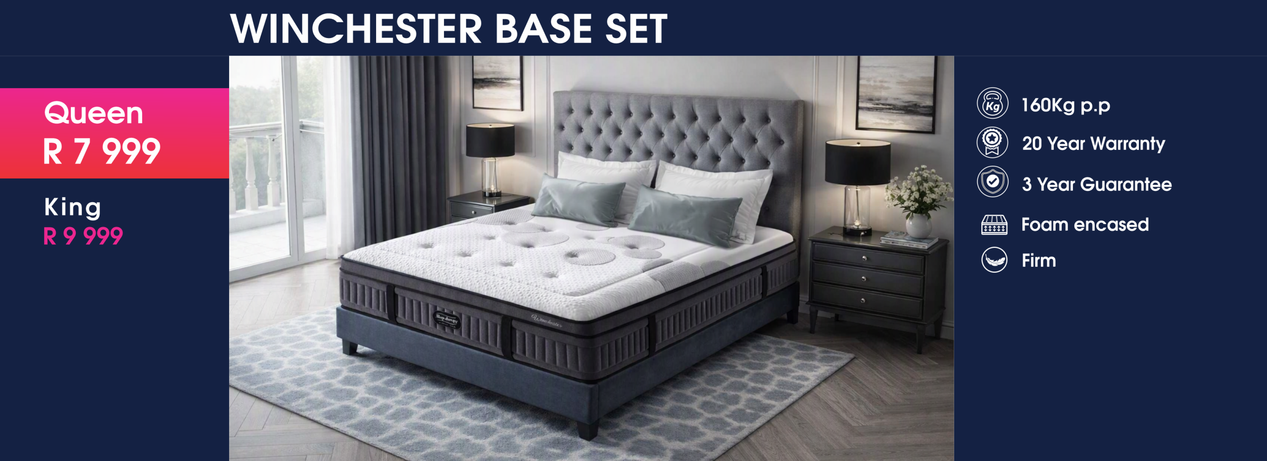 mattressandcouch.co.za - furniture -furniture store - mattress store - beds - mattresses -base sets